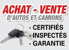 certifiés - inspectés - garantie